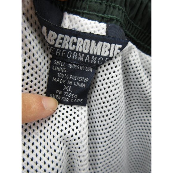 VINTAGE Abercrombie & Fitch Swim Trunks XL Performance Athletic Surf - Picture 8 of 10